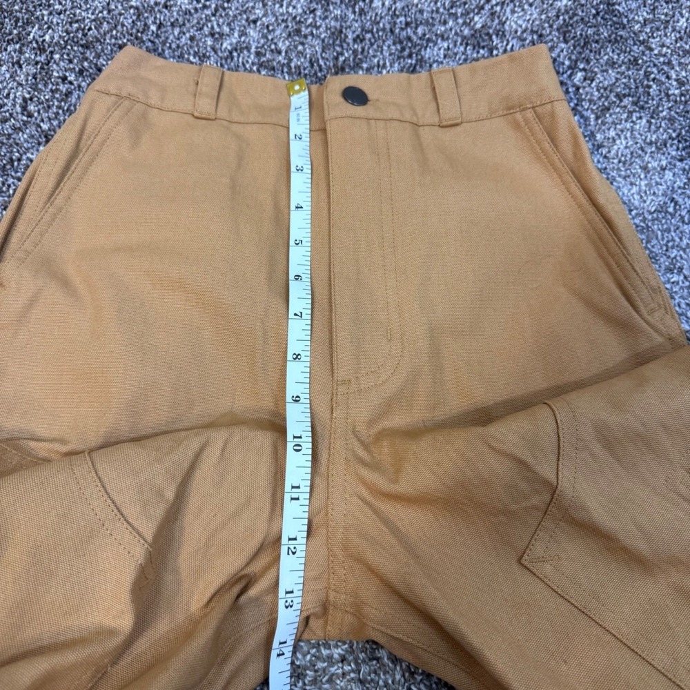 Nike Kids Ale Brown Canvas Carpenter Pants Wide Leg Utility Youth M - Picture 6 of 7